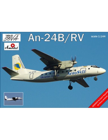 Antonov An-24B/RV Ukrainian airlines 