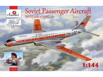 Tupolev Tu-104 airliner,Aeroflot, kit2 