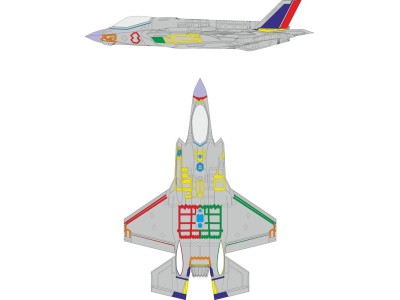 F-35A RAM coating early for Italeri 
