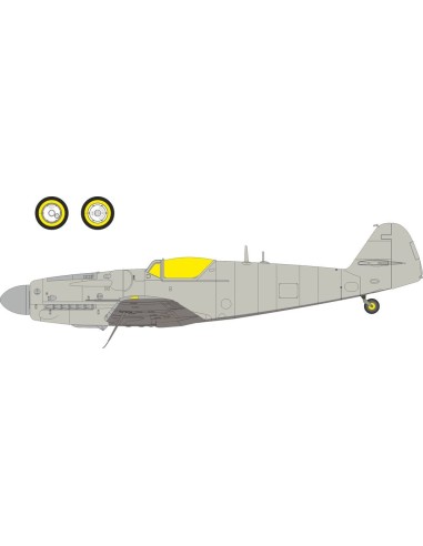 S-199 bubble canopy Tface for Eduard 