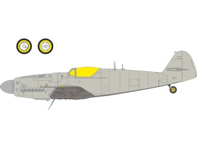 S-199 bubble canopy Tface for Eduard 
