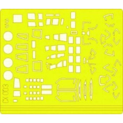 Yellow Tape Xpress Mask He-111H-6 für Hasegawa Bausatz 