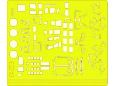 Yellow Tape Xpress Mask He-111H-6 für Hasegawa Bausatz 
