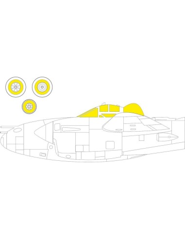 P-38M, for HOBBY 2000 / DRAGON 