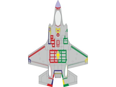 F-35A RAM panels early 1/72 TAMIYA 