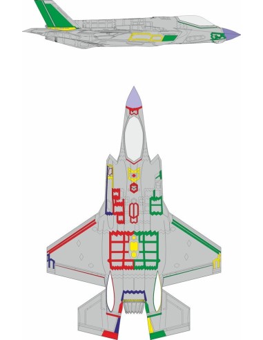 F-35A RAM coating early  REVELL 