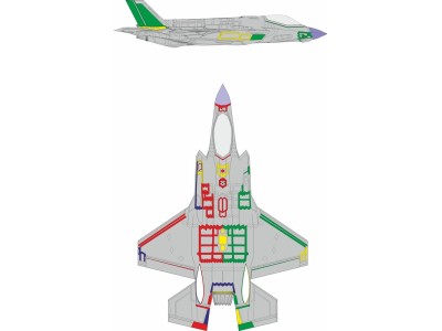 F-35A RAM coating early  REVELL 
