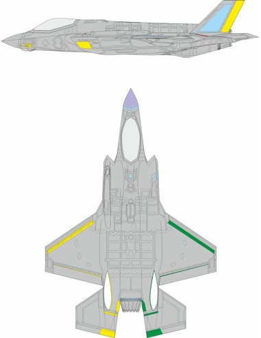 F-35A RAM coating late  REVELL 