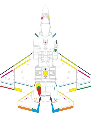 F-35C RAM coating 1/72 for Tamiya 