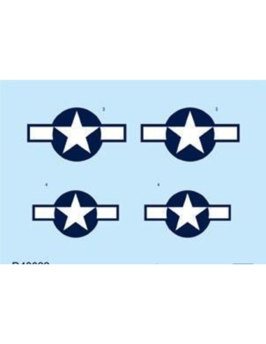 P-51D national insignia for Eduard 