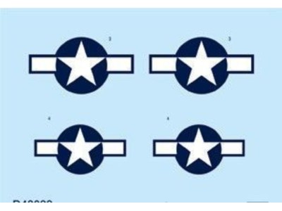 P-51D national insignia for Eduard 