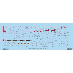 P-51D stencils for Eduard 