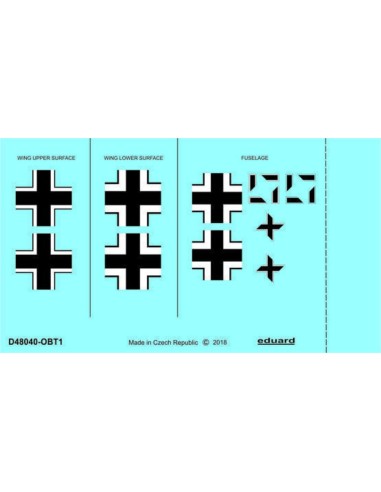 Fw 190A-2 national insignia for Eduard 