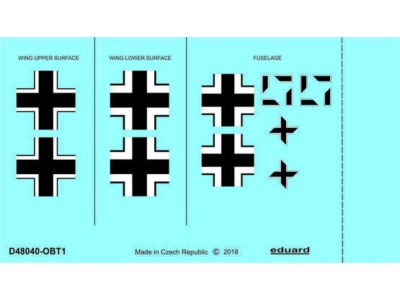 Fw 190A-2 national insignia for Eduard 