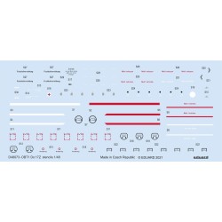 Do 17 stencils 1/48 for ICM 