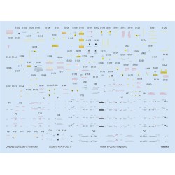 Su-27 stencils 1/48 for ACADEMY/KITTY HAWK/HOBBY BOSS/GWH 