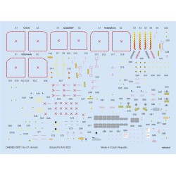Su-27 stencils 1/48 for ACADEMY/KITTY HAWK/HOBBY BOSS/GWH  2