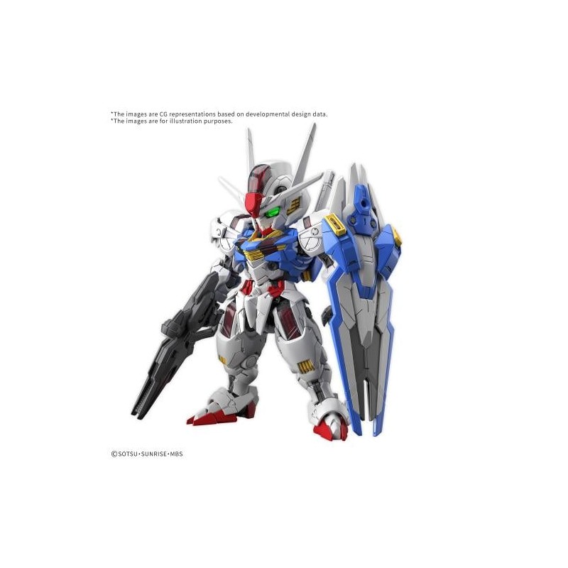 GUNDAM - MGSD Gundam Aerial - Model Kit