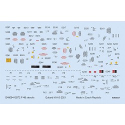 F-4B stencils for TAMIYA 