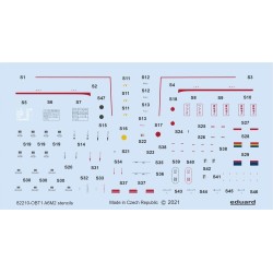 A6M2 stencils 1/48 EDUARD 