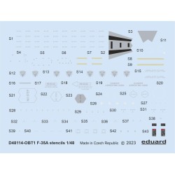 F-35A stencils 1/48 