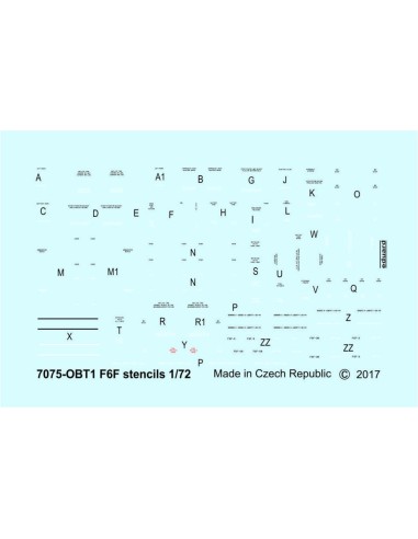 F6F stencils 