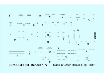 F6F stencils 