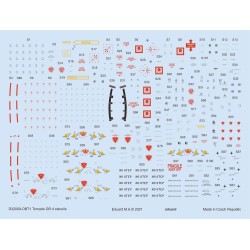 Tornado GR.4 stencils 1/32 for ITALERI/REVELL 
