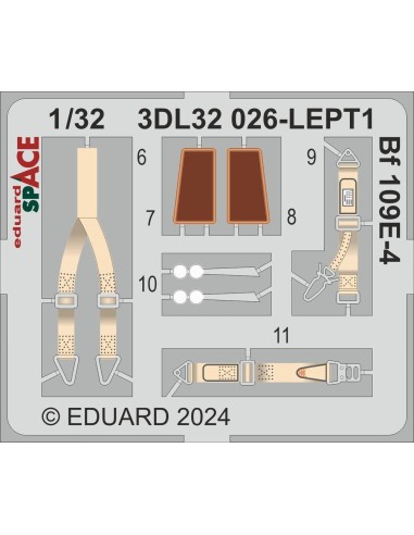 Bf 109E-4 SPACE 1/32 