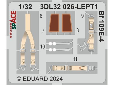 Bf 109E-4 SPACE 1/32 
