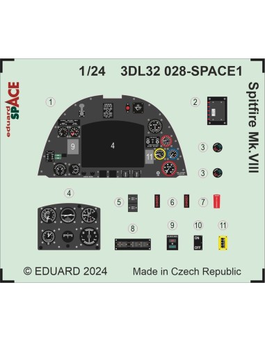 Spitfire Mk.VIII SPACE  AIRFIX 
