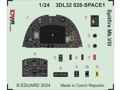 Spitfire Mk.VIII SPACE  AIRFIX 