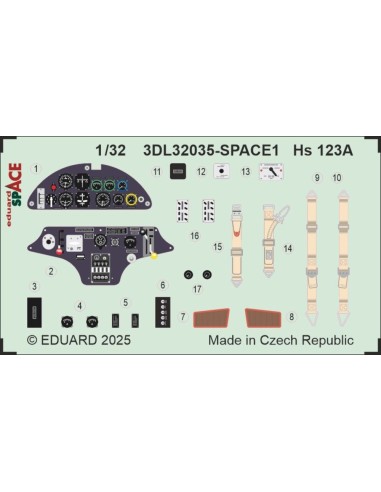 Hs 123A SPACE 1/32 for ICM 
