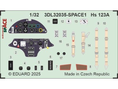 Hs 123A SPACE 1/32 for ICM 