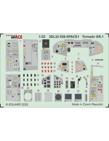 Tornado GR.1 SPACE for Italeri 