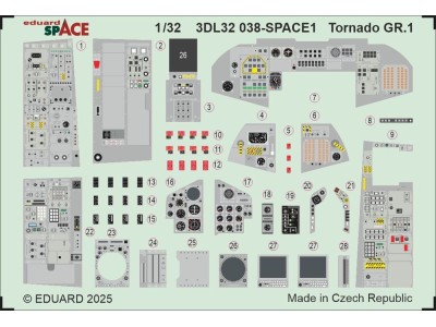 Tornado GR.1 SPACE for Italeri 