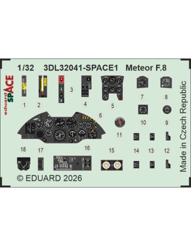 Meteor F.8 SPACE for Revell 