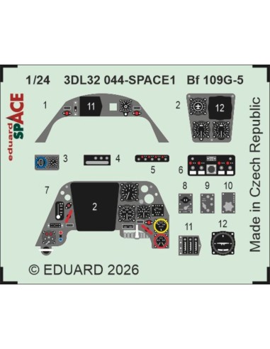 Bf 109G-5 SPACE for Airfix 