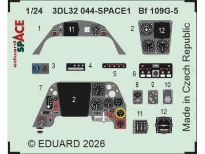 Bf 109G-5 SPACE for Airfix 