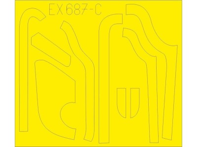B-17G antiglare panels (DL & BO production) for HKM 