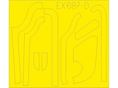 B-17G antiglare panels (DL & BO production) for HKM 