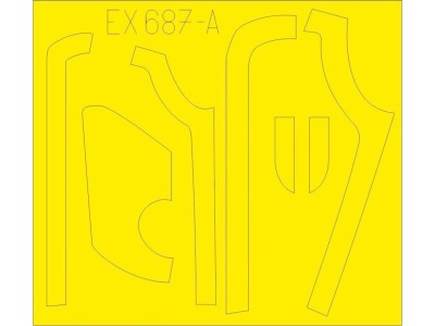 B-17G antiglare panels (DL & BO production) for HKM 