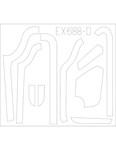 B-17G antiglare panels (VE production) for HKM 