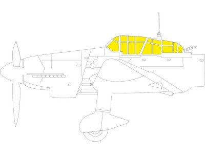 Ju 87D TFace 1/48 for HASEGAWA / HOBBY 2000 