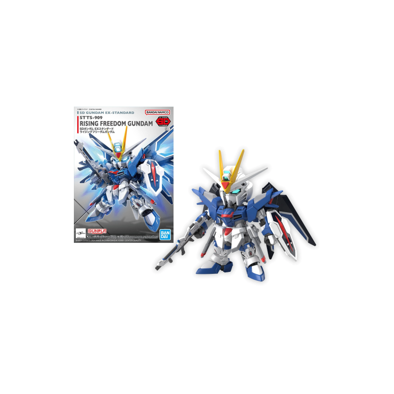 GUNDAM - SD Gundam Ex-Standard Rising Freedom Gundam - Model Kit