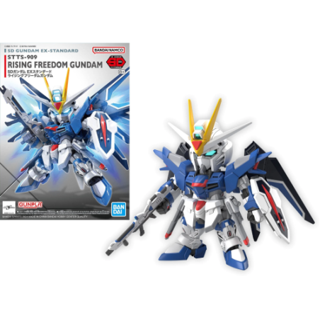 GUNDAM - SD Gundam Ex-Standard Rising Freedom Gundam - Model Kit