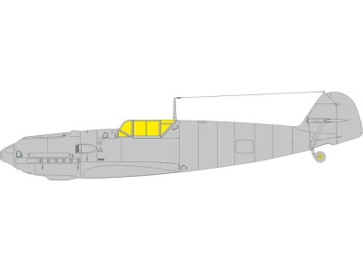 Bf 109E TFace  EDUARD 