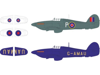 Sea Hurricane Mk.IIc marking & national insignia for Revell 