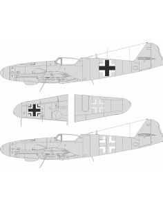 Bf 109G-5/6 national insignia for Airfix 