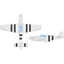 P-51B/C D-day stripes  EDUARD 